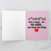 CARTE DE LA SAINT-VALENTIN DRÔLE JOE BIDEN GRANDE (Intérieur)