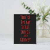 Carte de la Saint-Valentin drôle pour médecin. (Debout devant)
