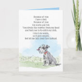 Carte de la Saint-Valentin du chien (Devant)