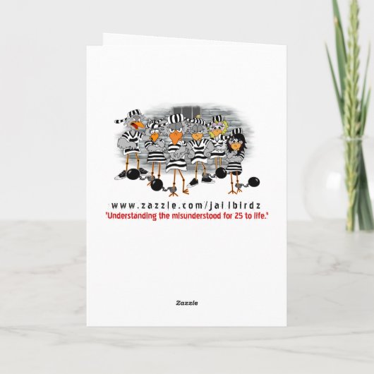 Carte de la Saint-Valentin du détenu (Dos)