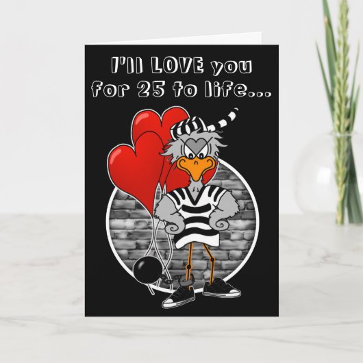 Carte de la Saint-Valentin du détenu (Devant)