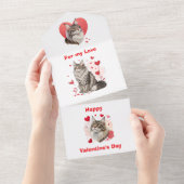 Carte de la Saint-Valentin du gouvernement bilingu (Déchirure)
