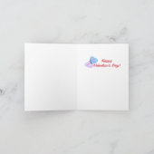 Carte de la Saint-Valentin du petit camion rouge (Intérieur)