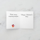 Carte de la Saint-Valentin : Enseignant préféré  (Intérieur)