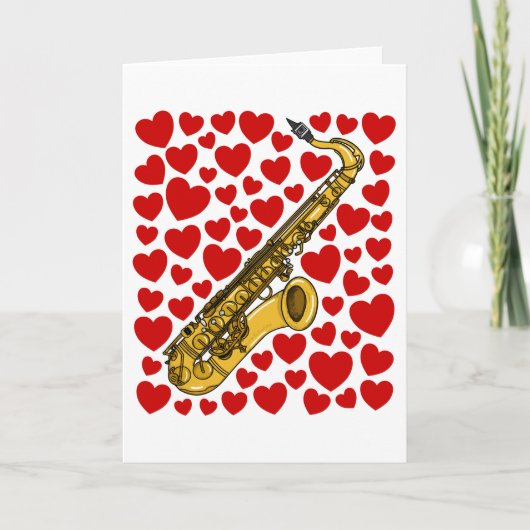 Carte de la Saint-Valentin et d'anniversaire avec  (Devant)
