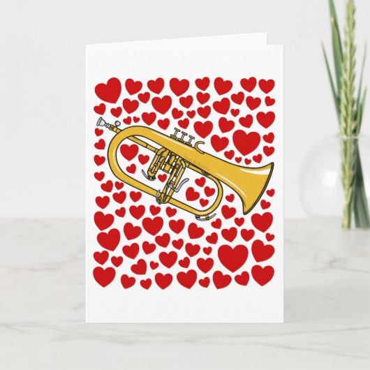 Carte de la Saint-Valentin et d'anniversaire avec (Devant)