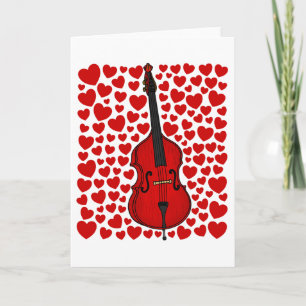Carte de la Saint-Valentin et d'anniversaire Doubl