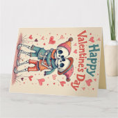 Carte de la Saint-Valentin Étreinte Éternelle (Devant)