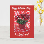 Carte de la Saint-Valentin ex petit ami (Fleur jaune)