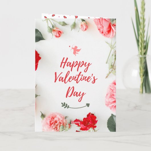 Carte de la Saint-Valentin : Expression sincère d' (Dos)