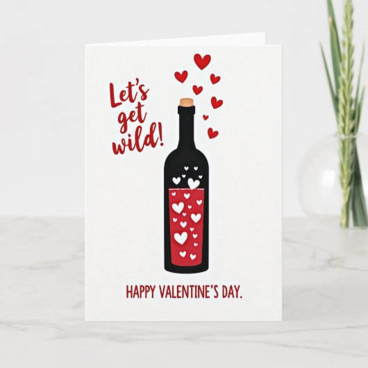 Carte de la Saint-Valentin Faisons les Fous (Devant)