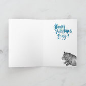 Carte de la Saint-Valentin Fiona l'Hippopotame (Intérieur)