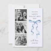 Carte de la Saint-Valentin Galentines à 3 photos a (Devant)