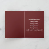 Carte de la Saint-Valentin Grenade coeur (Intérieur)