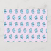 Carte de la Saint-Valentin High Five Friend (Dos)