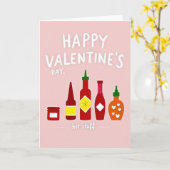 Carte de la Saint-Valentin Hot Stuff (Fleur jaune)
