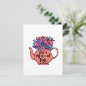 Carte de la Saint Valentin illustrée par My Cup of (Debout devant)