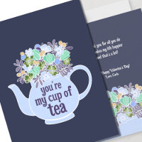 Carte de la Saint Valentin illustrée par My Cup of
