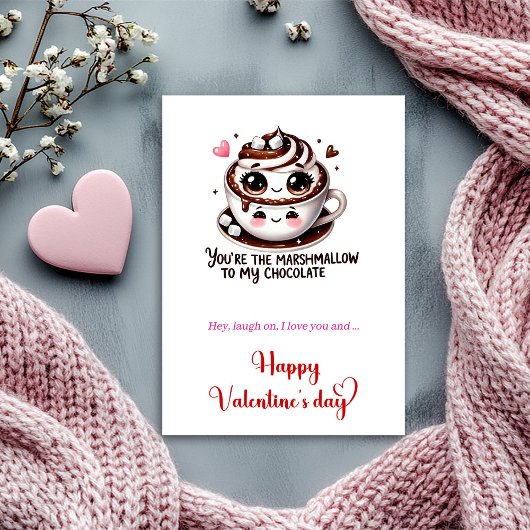 Carte de la Saint-Valentin impertinente Humour et