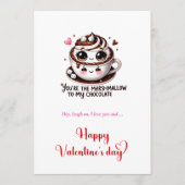 Carte de la Saint-Valentin impertinente Humour et (Devant)