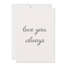 Carte de la Saint-Valentin imprimable minimale