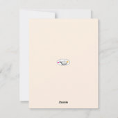 Carte de la Saint-Valentin 'J'aime J'aime J'aime T (Dos)