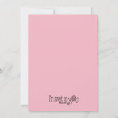 Carte de la Saint-Valentin Je suis si heureux de t (Dos)