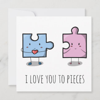 Carte de la Saint-Valentin 'Je t'aime à tout casse