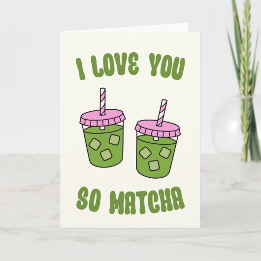 Carte de la Saint-Valentin Je T'Aime Tellement Mat (Devant)