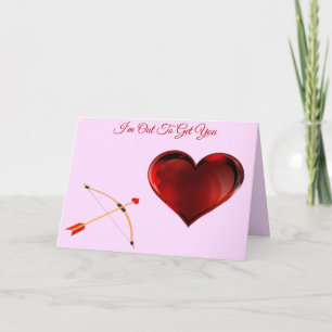 Carte de la Saint-Valentin "Je vais te coincer"
