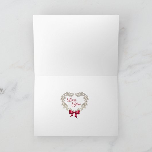 Carte de la Saint-Valentin Joyeuse (Intérieur)