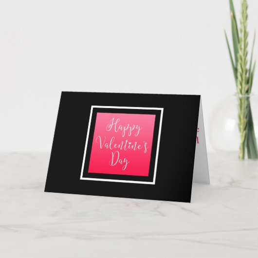 Carte de la Saint-Valentin joyeuse (Devant)