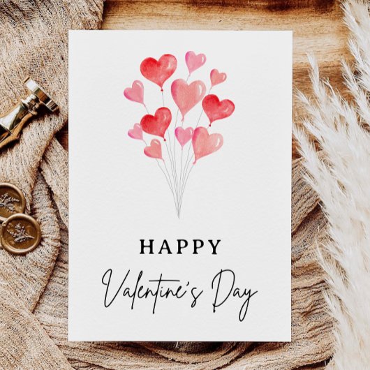 Carte de la Saint-Valentin Joyeuse 