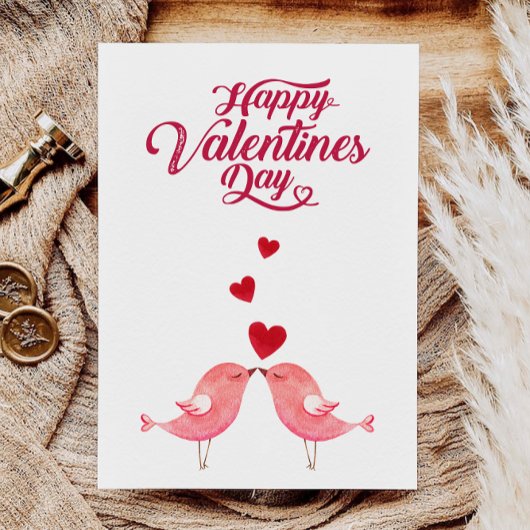 Carte de la Saint-Valentin Joyeuse