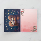 Carte de la Saint-Valentin Joyeuse | Carte de vœux (Intérieur)