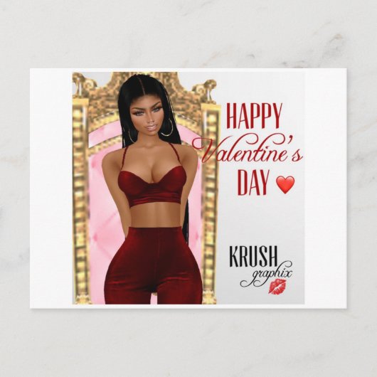 Carte de la Saint-Valentin Kesha (Devant)