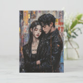Carte de la Saint-Valentin KPop (Debout devant)
