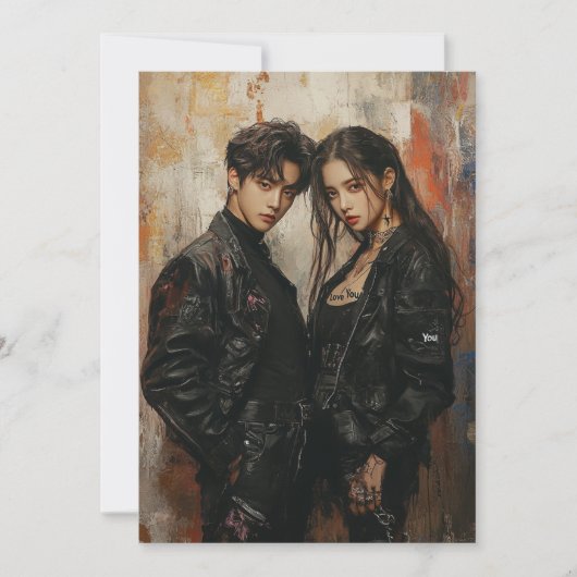 Carte de la Saint-Valentin KPop (Devant)