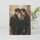 Carte de la Saint-Valentin KPop (Debout devant)