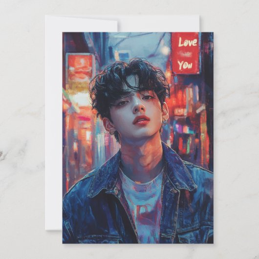 Carte de la Saint-Valentin KPop (Devant)