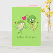 Carte de la Saint-Valentin - Laissez l'amour s'épa (Fleur jaune)