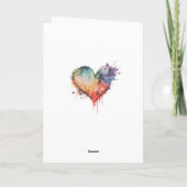 Carte de la Saint-Valentin LGBTQ pour couple gay (Dos)