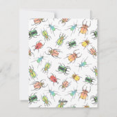 Carte de la Saint-Valentin Love Bug (Dos)