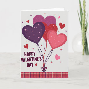 Carte de la Saint-Valentin Love Hearts