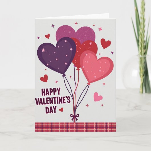 Carte de la Saint-Valentin Love Hearts (Devant)