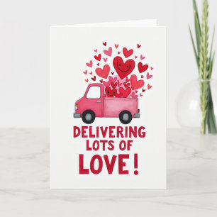 Carte de la Saint-Valentin Love Truck