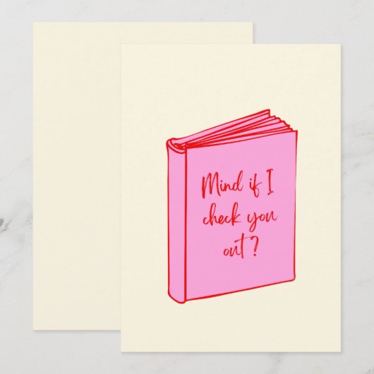 Carte de la Saint-Valentin Lover (Devant / Derrière)