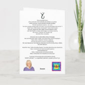 Carte de la Saint-Valentin Lovitude Blue Hearts (Dos)