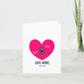 Carte de la Saint-Valentin ludique (Devant)