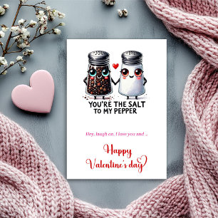 Carte de la Saint-Valentin Ludique Citation de nou